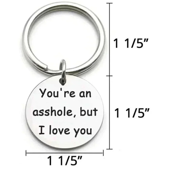 But  I love you  Keychain Hot - Picture 1 of 2